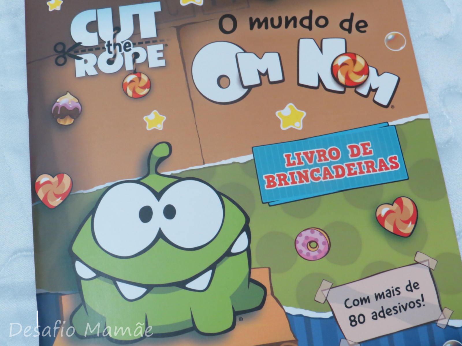 Livros Cut the Rope®, da Carochinha Editora