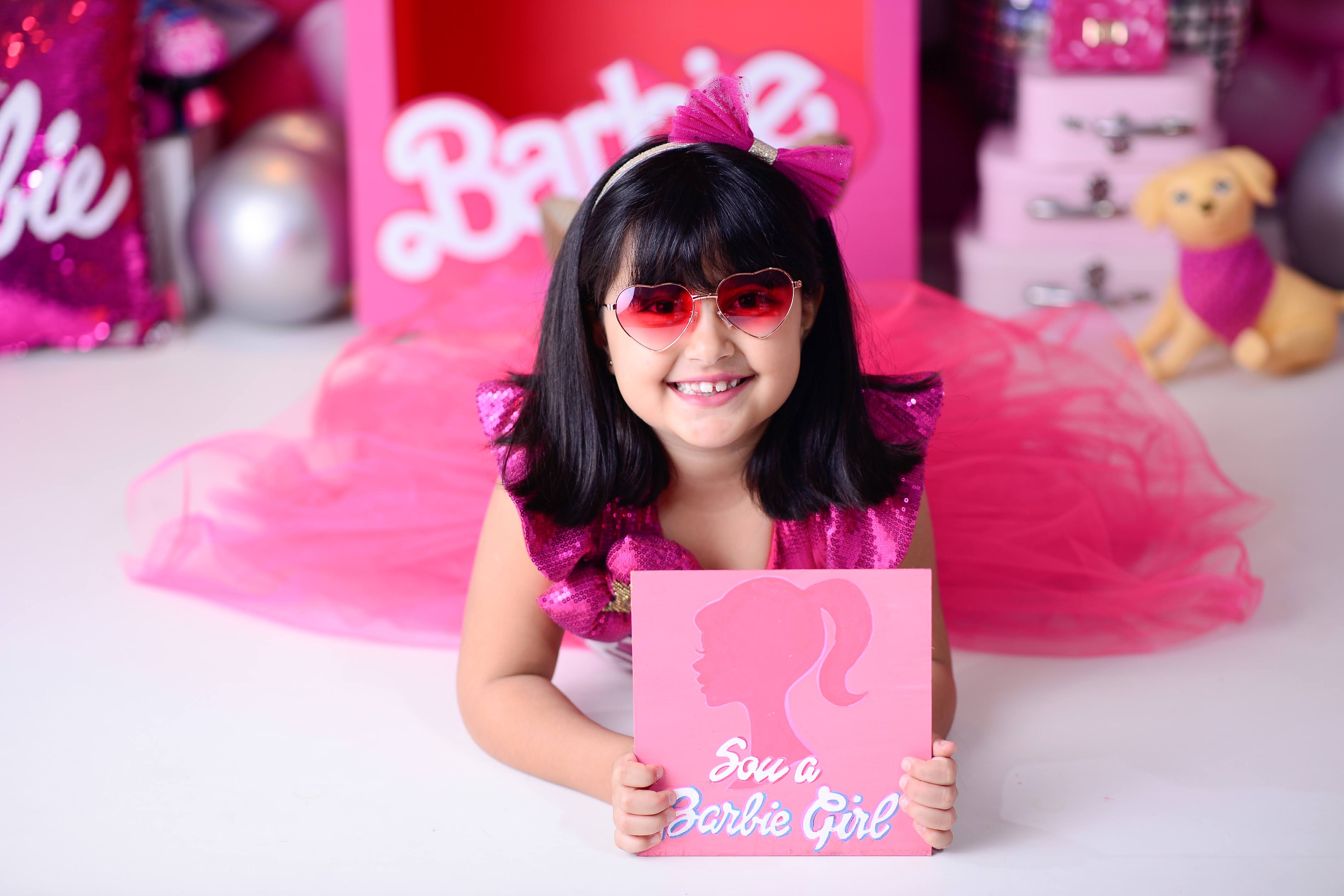 Ensaio fotográfico pré-aniversário: Barbie - Desafio MamãeDesafio Mamãe