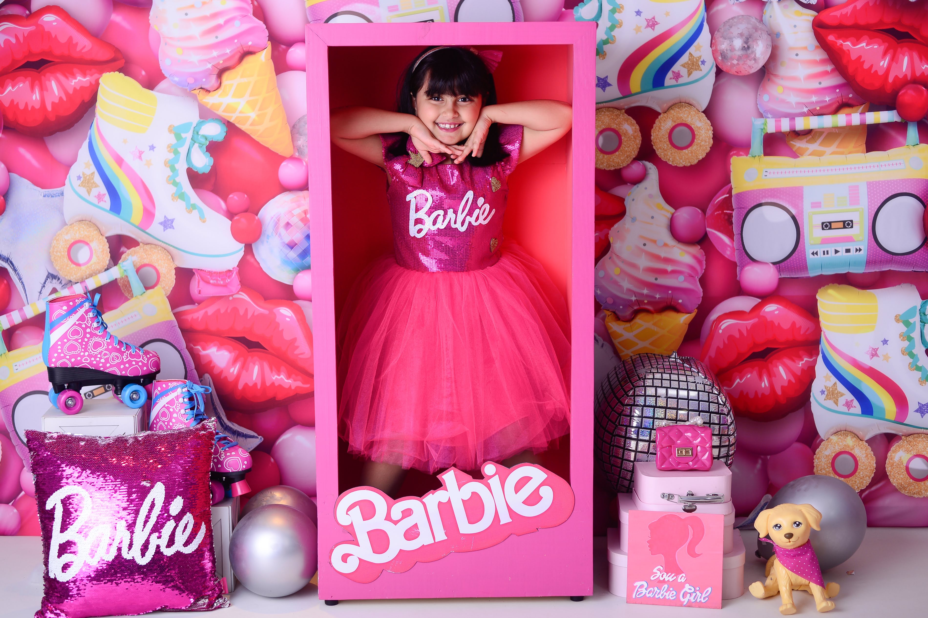 Ensaio fotográfico pré-aniversário: Barbie - Desafio MamãeDesafio Mamãe